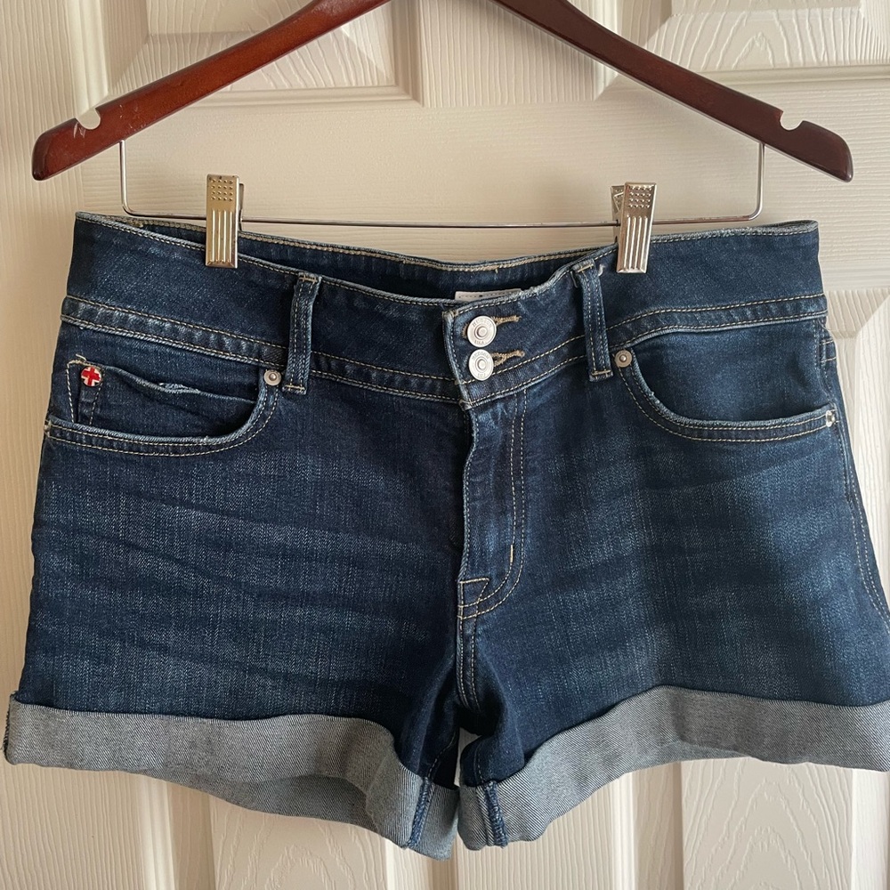 Hudson Jeans Dark Blue Women's Jean Shorts